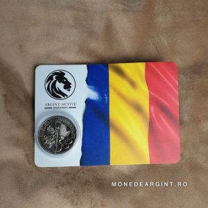 card cadou România moneda argint