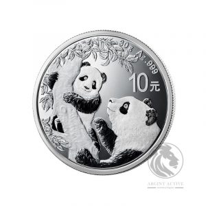 monede argint Panda 2021