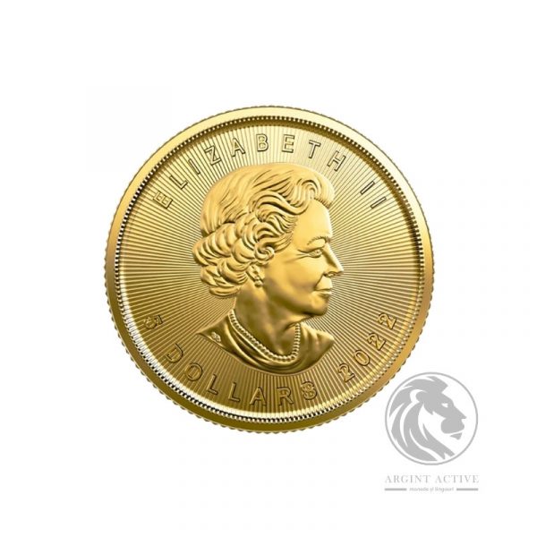 moneda aur 24K Maple Leaf 3 grame