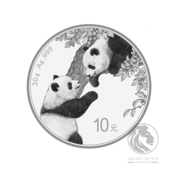 monede argint Panda 2023