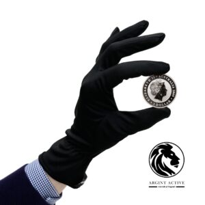 mănuși negre manipulare monede argint Leuchttrum Germania