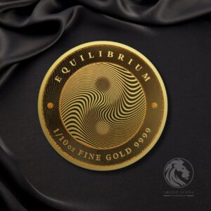 moneda aur 24 karate 3 grame Equilibrium 2021
