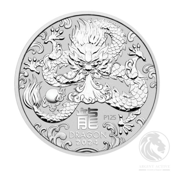 moneda argint anul dragonului 2024 Australia