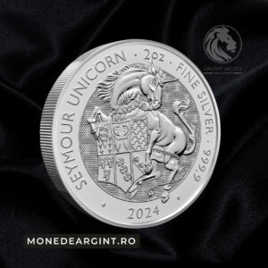 moneda argint unicorn